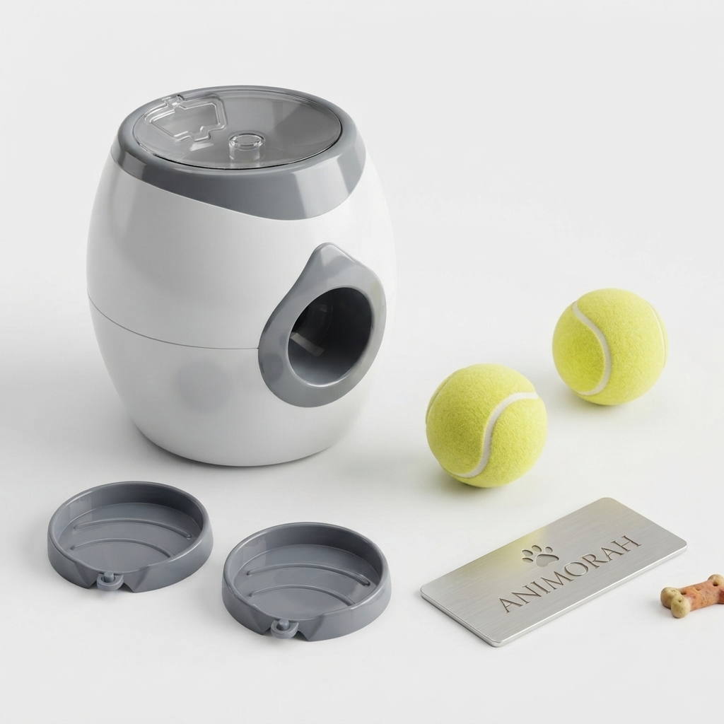 Jouet Distributeur de Friandises avec Balles de Tennis pour Chien | Animorah