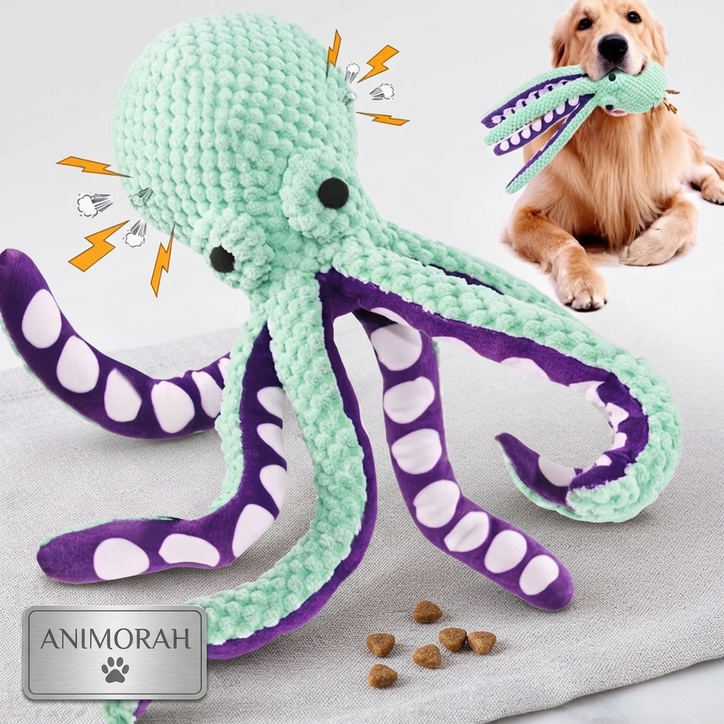 Jouet poulpe en peluche | Animorah