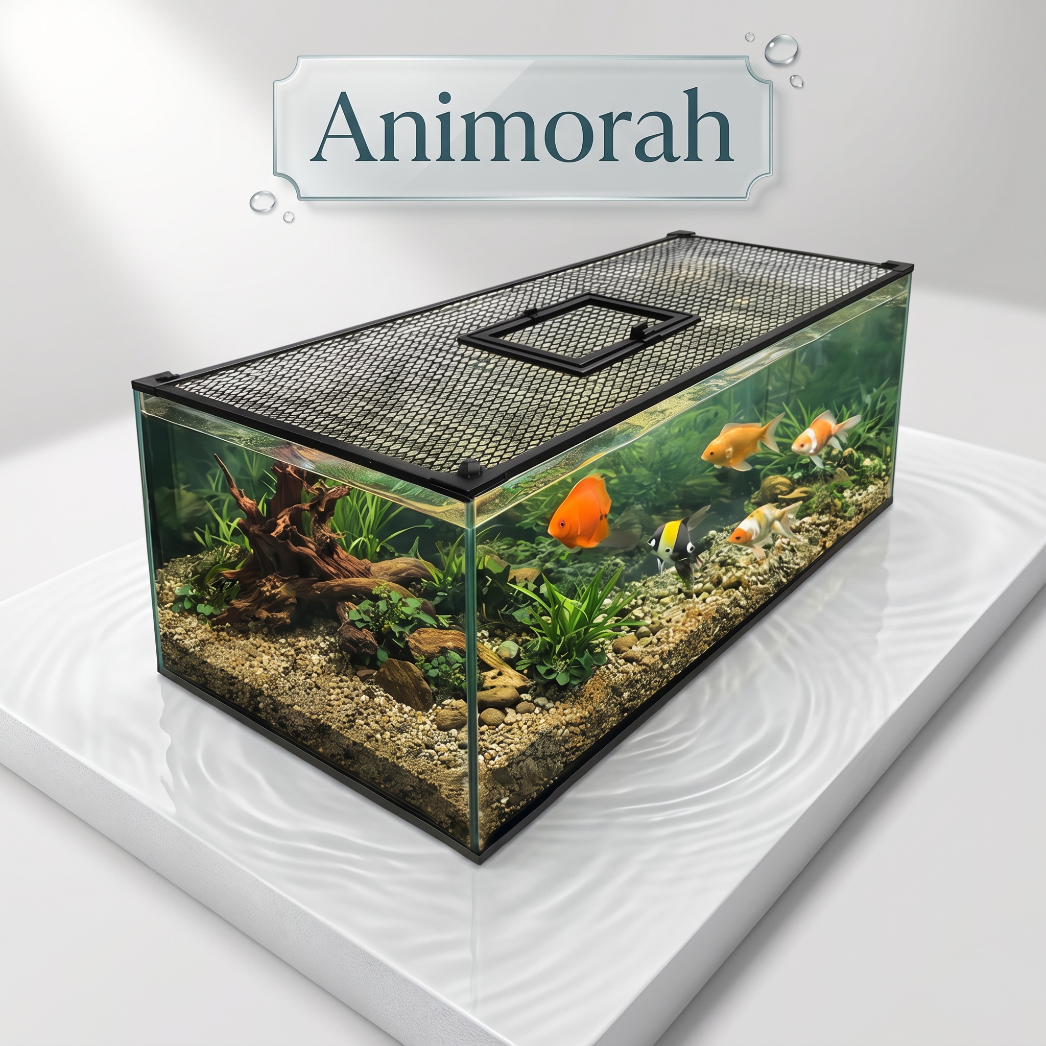 Kit de Couvercle Magnétique pour Aquarium | Animorah