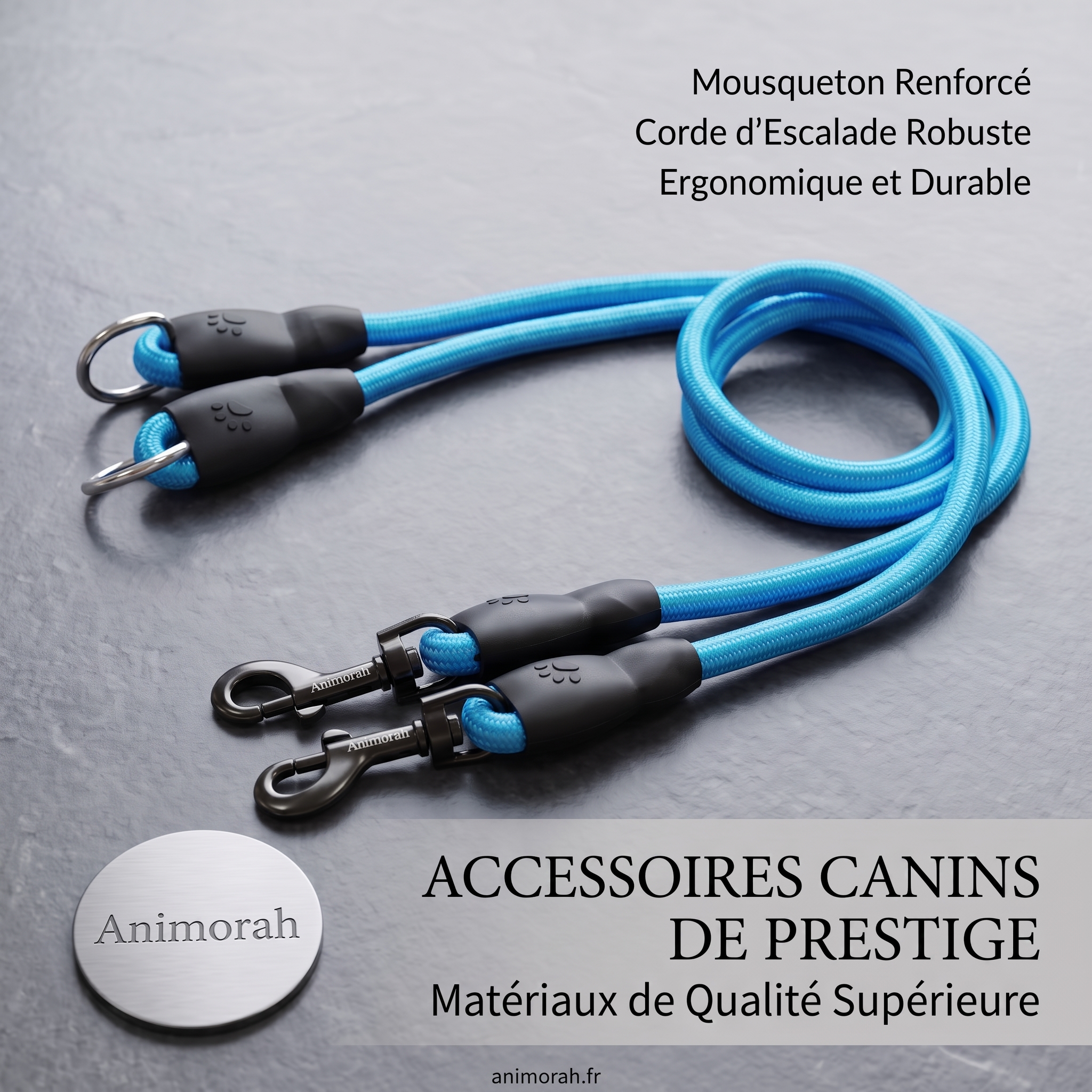 Laisse Double pour Chien | Animorah