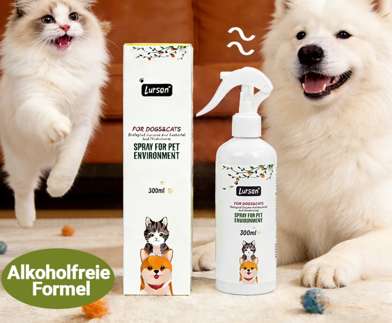 Spray désodorisant antibactérien environnemental | Animorah