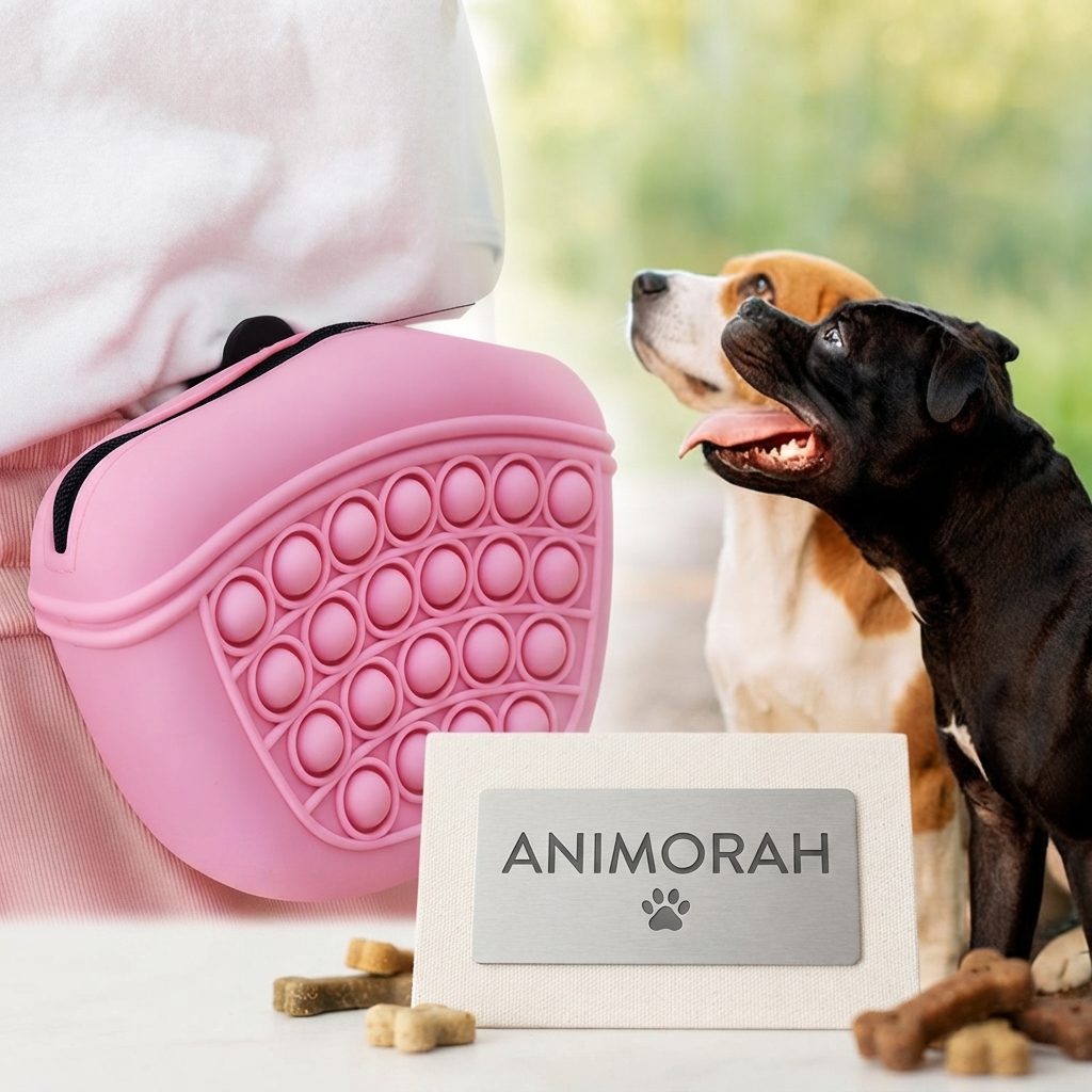 Sac d'alimentation en Silicone pour chiens | Animorah
