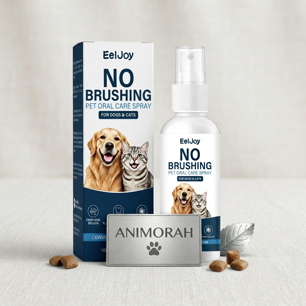 Spray bucco-dentaire pour animaux – Fraîcheur et hygiène au quotidien | Animorah