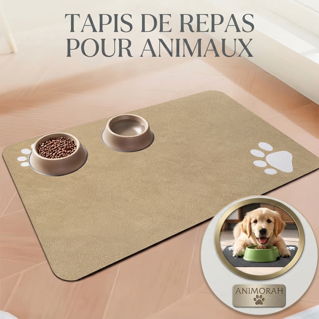 Tapis d'alimentation pour animaux | Animorah