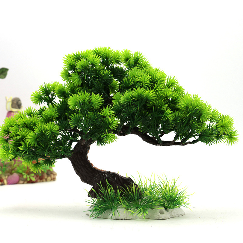 Plantes d'aquarium artificielles en forme d'arbre | Animorah