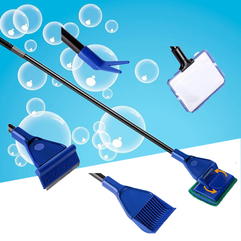 Kit de nettoyage 5 en 1 pour le nettoyage d'aquarium | Animorah