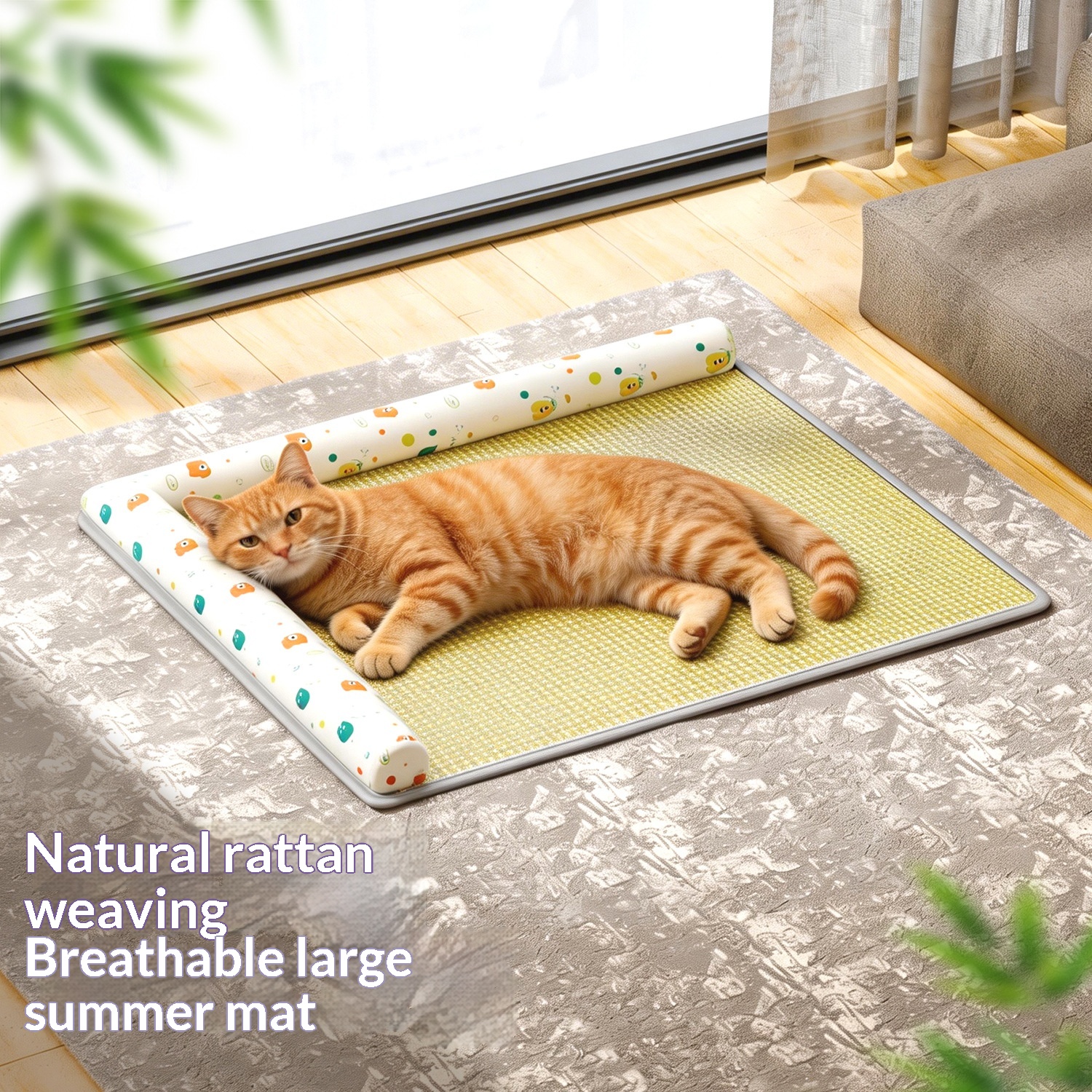 Tapis rafraîchissant pour chat d'été à la mode | Animorah
