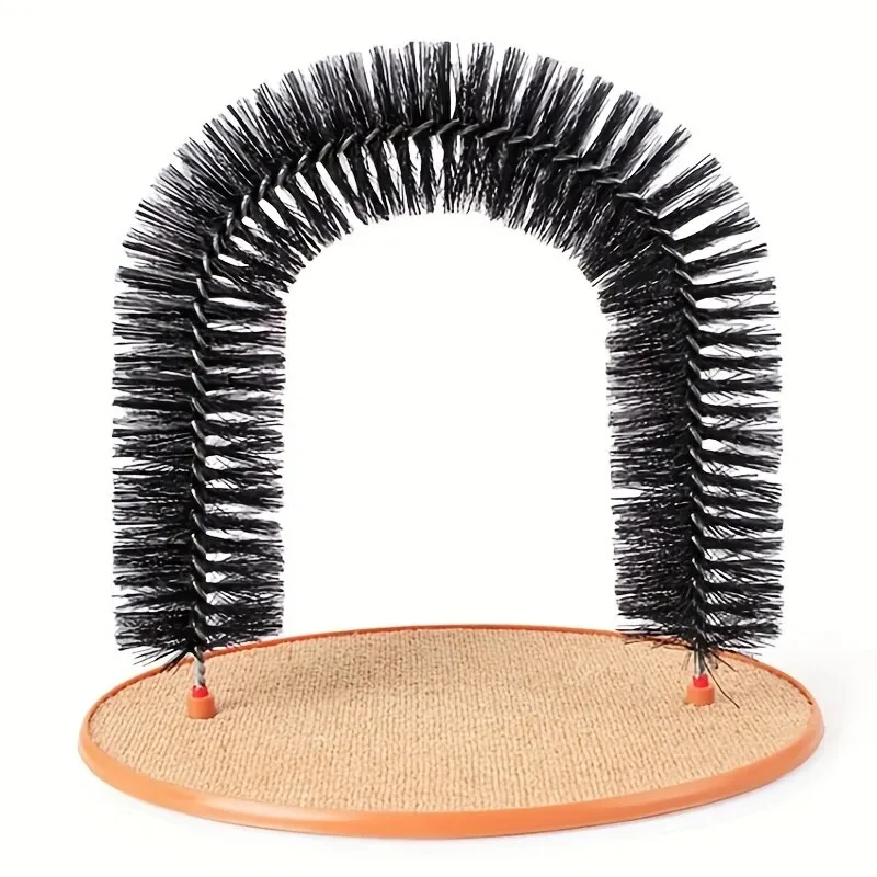 Jouet pour chat arc auto-groome Pamper félin | Animorah