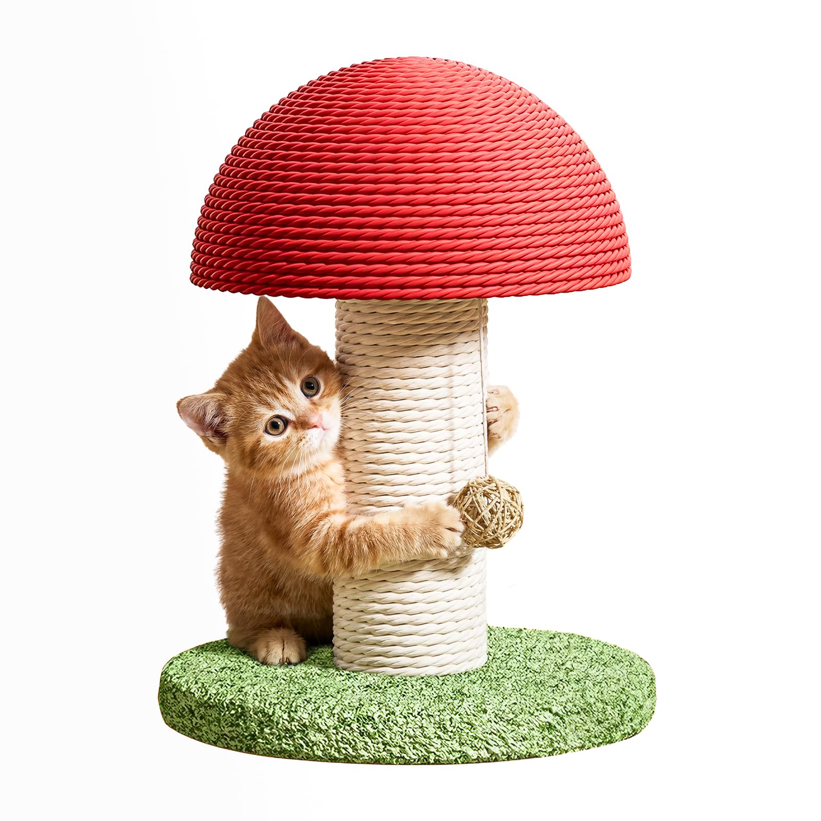 Arbre à chat en forme de champignon de 11 pouces | Animorah